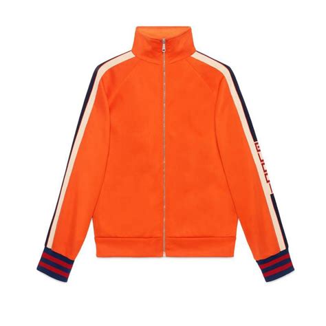 gucci orange jacket|gucci technical jackets for men.